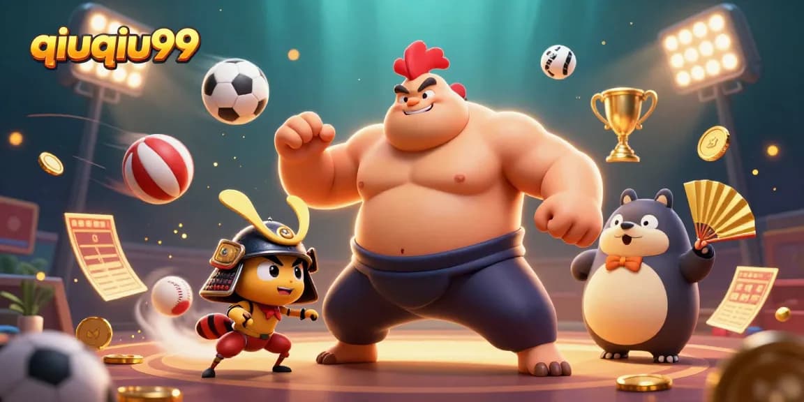 Experience thrilling action with qiuqiu99 as a powerful sumo rooster and samurai cricket light up the gaming scene.
