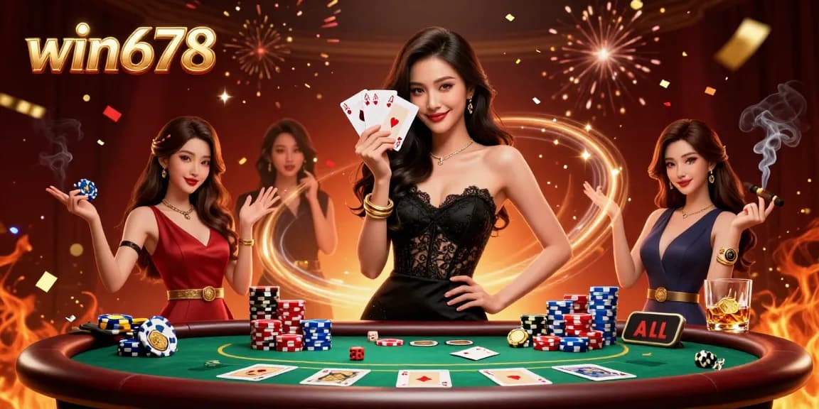 Experience thrilling moments at win678 with poker action and luxury feel in this vibrant casino scene.
