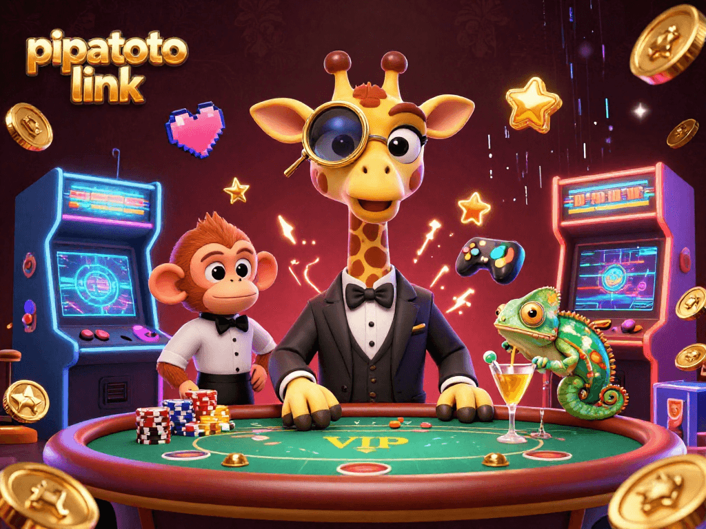Experience the thrill at pipatoto link with vivid gaming elements and lively 3D characters.