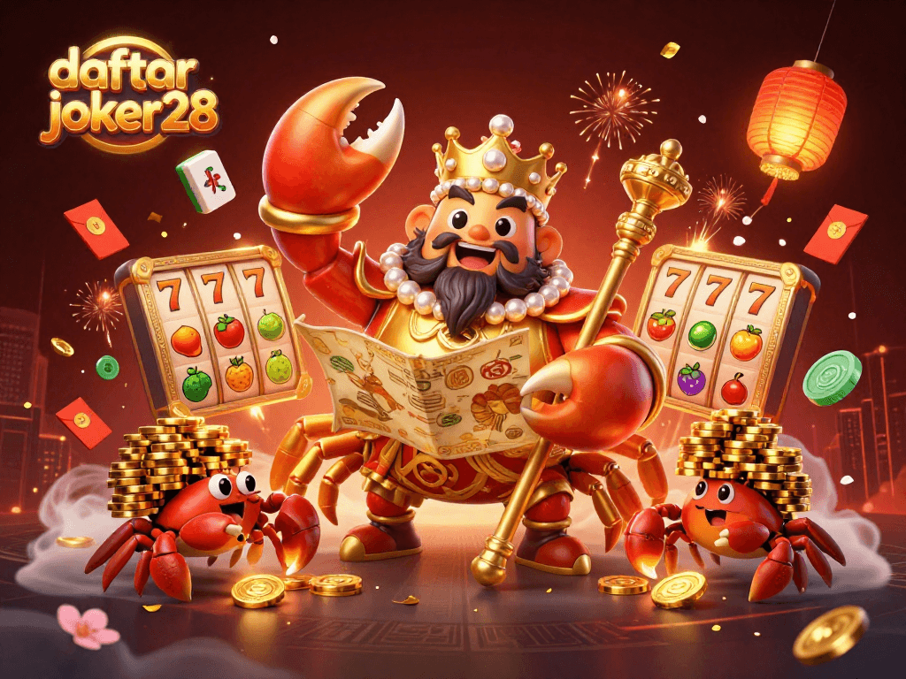 Daftar joker28 menghadirkan keceriaan dengan kerajaan krustasea dan permainan slot menggembirakan.