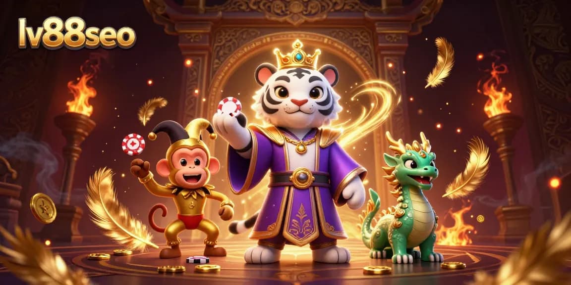 Win big with lv88seo as a tiger, monkey, and dragon enhance your online gaming experience!