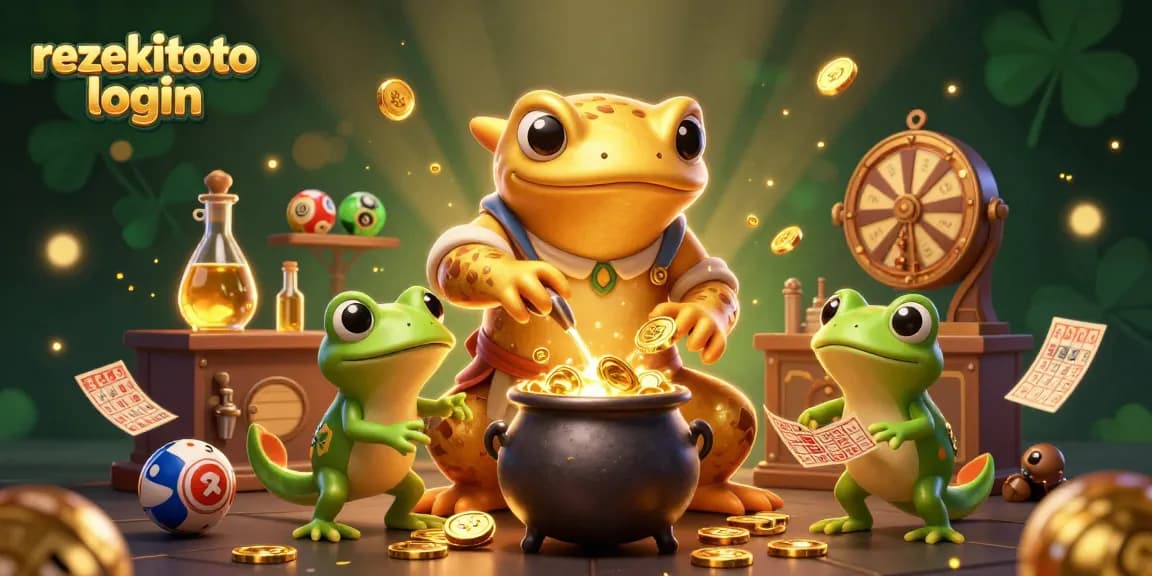 Play the thrilling games at rezekitoto login, where golden lottery balls and prize wheels await!