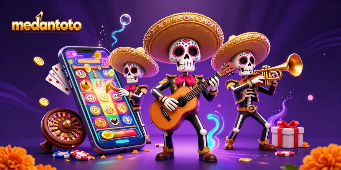 Mendapatkan hadiah menarik di platform Medantoto, dengan grafik warna-warni dan elemen slot yang dinamis.