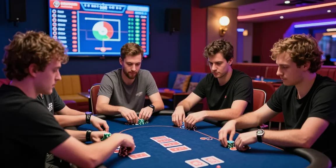 Permainan poker online di Dewapoker dengan pemain terlibat dan suasana kompetitif