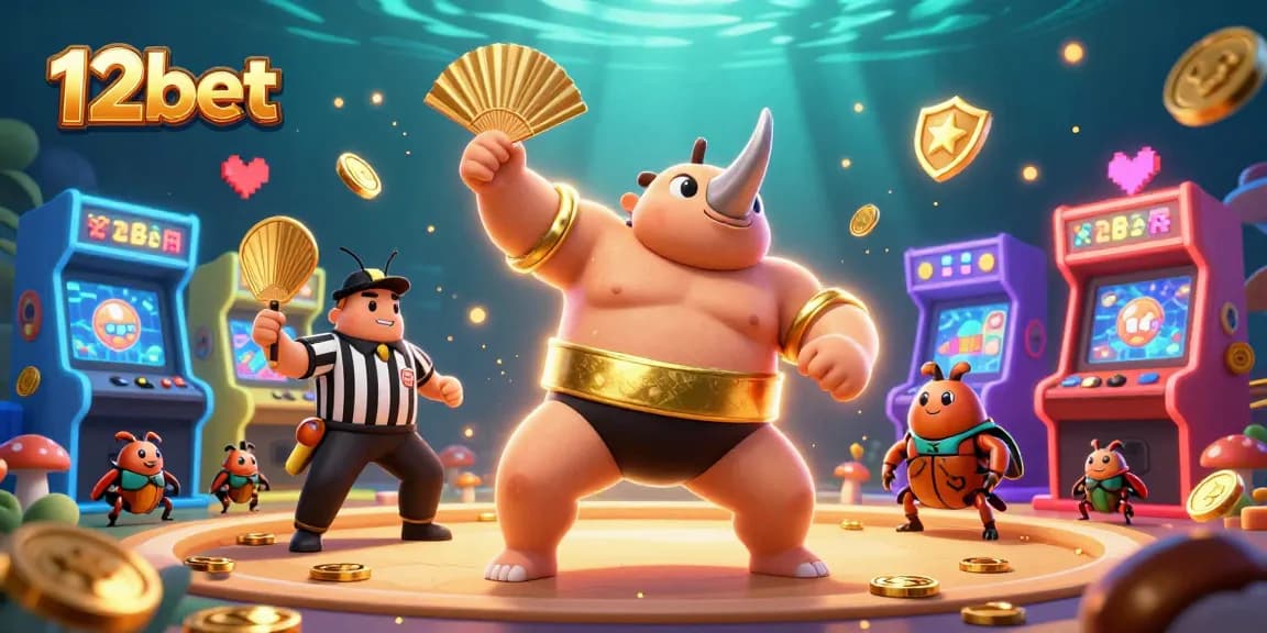 Trải nghiệm 12bet thú vị với các chi tiết casino sống động và các nhân vật dễ thương.