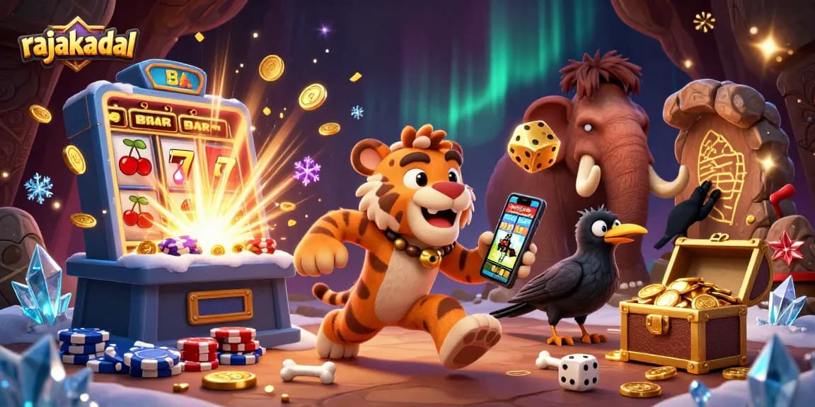 Mengunjungi rajakadal, pengalaman kasino online interaktif dengan grafis 3D yang menarik.