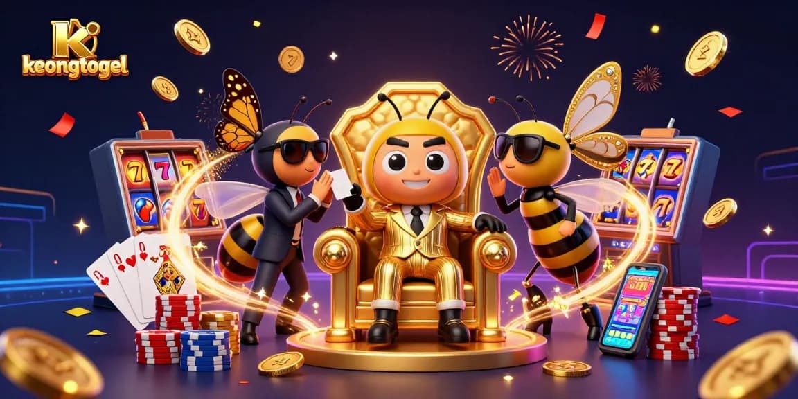 Join the keongtogel gaming adventure with 3D scenes full of vibrant slot features and energy.