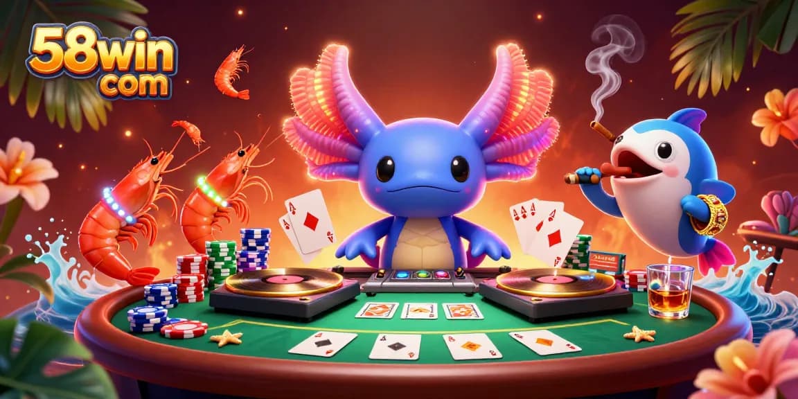 Experience thrilling gameplay with 58win com's lively casino scene featuring dynamic characters and rich elements.