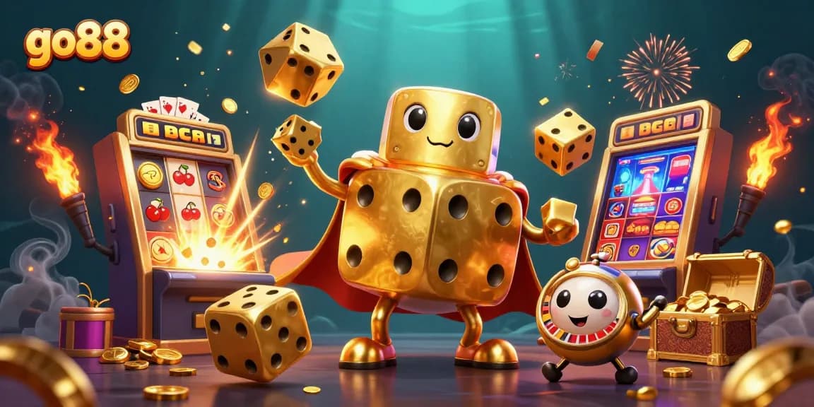 Experience thrilling gameplay with the go88 casino adventure in an engaging 3D illustration.
