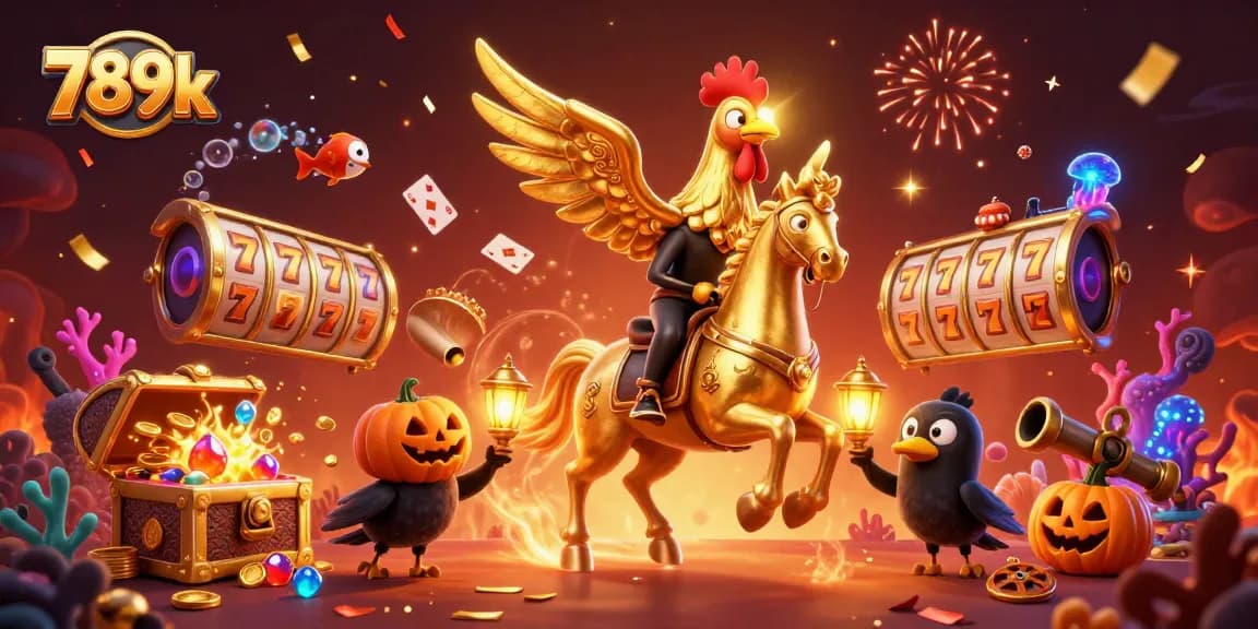Win big with 789k at the vibrant casino, filled with gold and games.