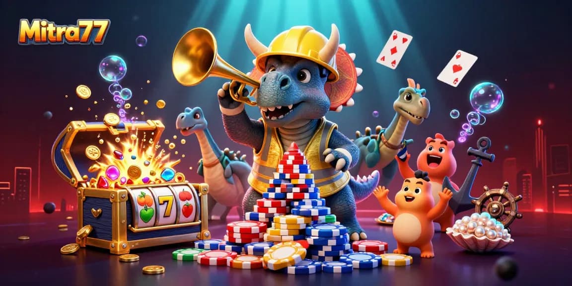 Mitra77 mediakan pengalaman seru dengan slot gacor bermesin yang penuh kejutan dan kemenangan.