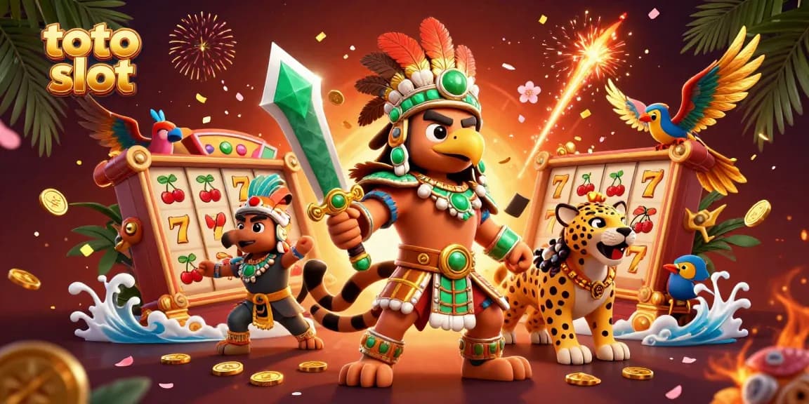 Experience thrilling toto slot action with dynamic 3D characters and rich casino elements