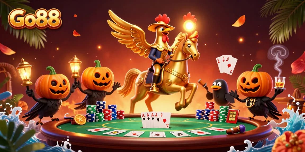 Win big at Go88 while enjoying a captivating casino atmosphere full of vibrant game elements.