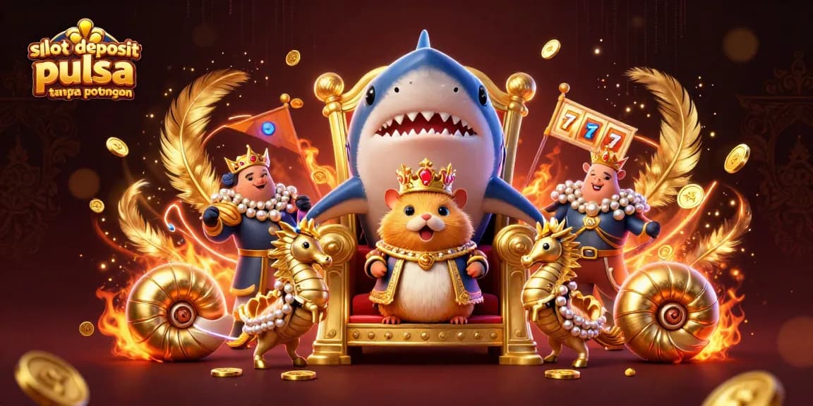 Menangkan slot deposit pulsa tanpa potongan dengan simbol keberuntungan dan petualangan yang memukau.