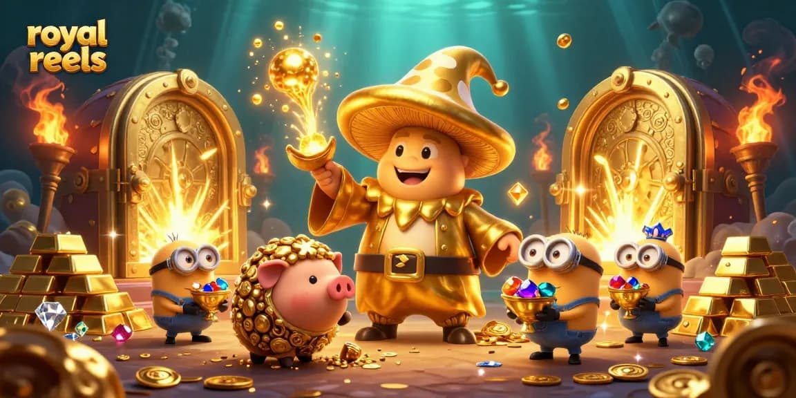 Spin and win big at royal reels casino with golden treasures and dynamic gaming elements.