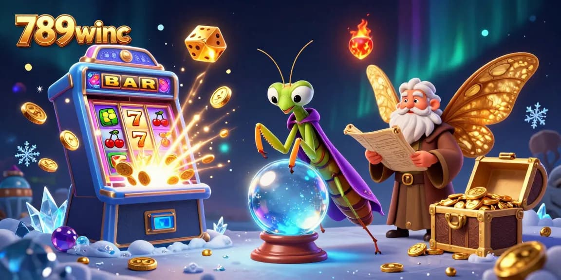Discover 789winc's exciting world of slots and jackpots, featuring lively 3D illustrations.