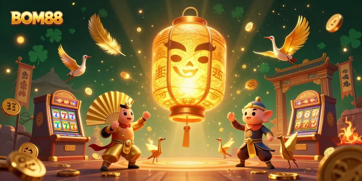 Experience thrilling wins at BOM88 with golden lantern spirits and dynamic casino games.