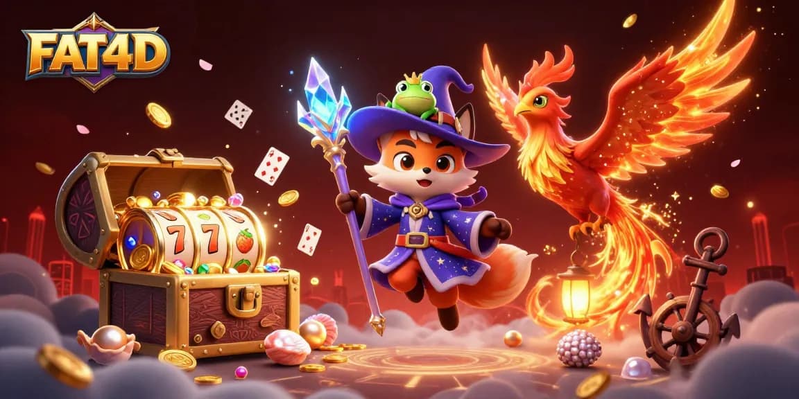 Experience big wins with FAT4D by exploring the enchanted slot world of magical creatures and treasure.