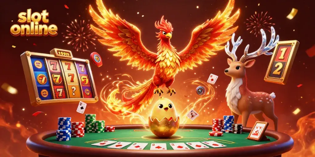 Engage in thrilling gameplay with slot online featuring dynamic characters and casino elements.