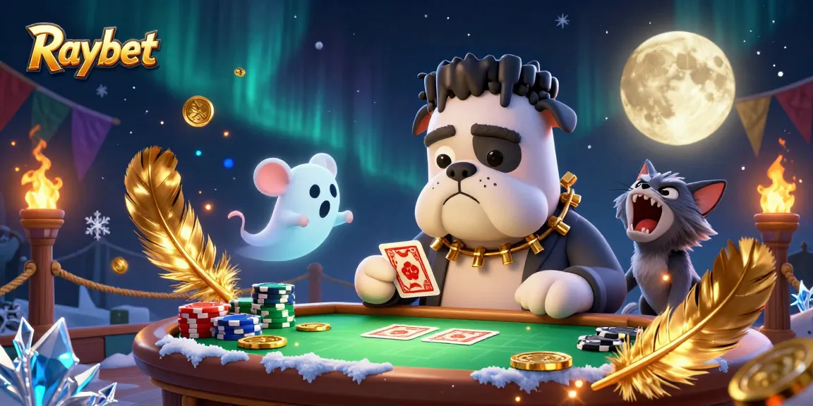 Raybet slots and jackpots come alive with vibrant characters in an exciting 3D casino scene.
