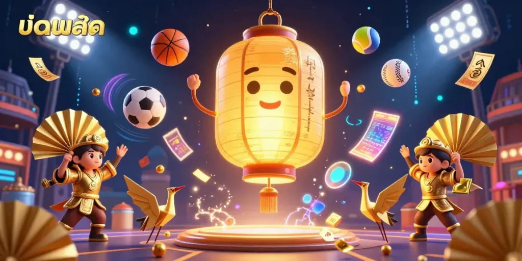 Experience the excitement of บอลสด with live sports elements and vibrant, dynamic imagery, showcasing thrilling gameplay.