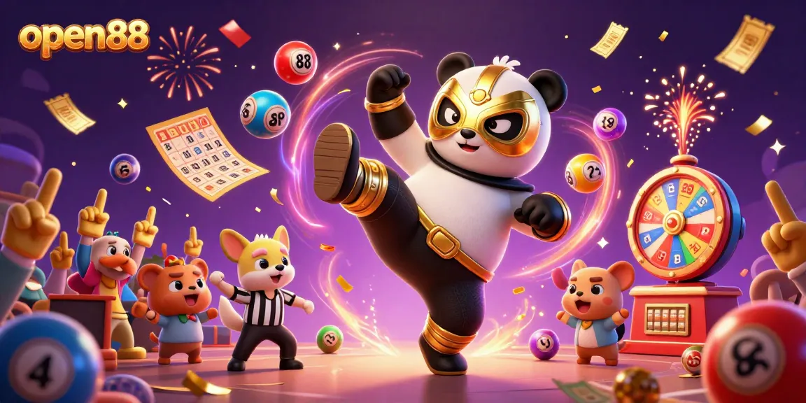 Experience thrilling gameplay at open88 with charismatic characters and dynamic elements in a vibrant casino scene.