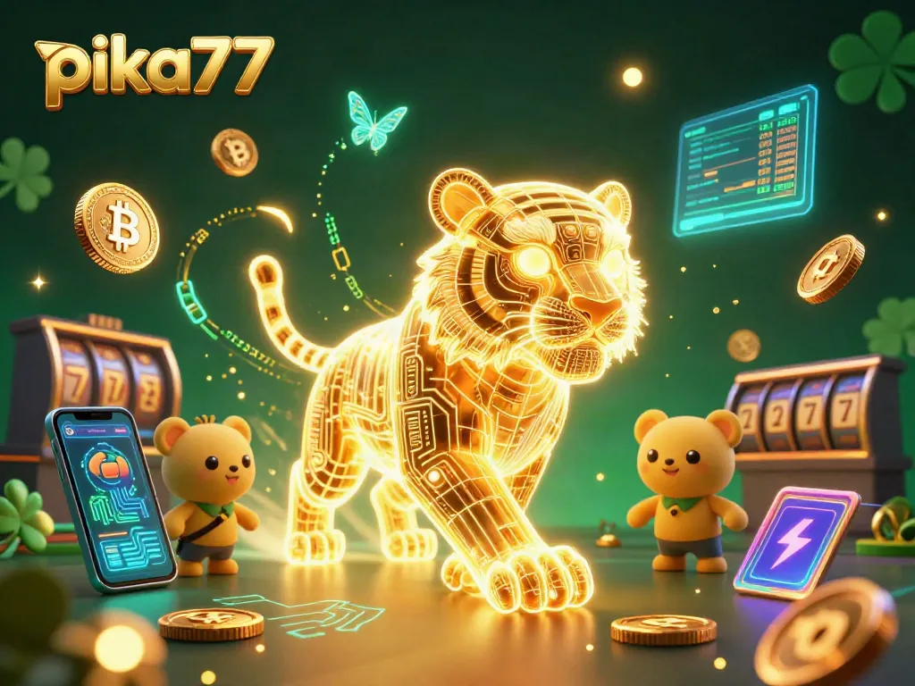 Engage in thrilling gameplay at pika77, with dynamic casino elements and vibrant visuals.