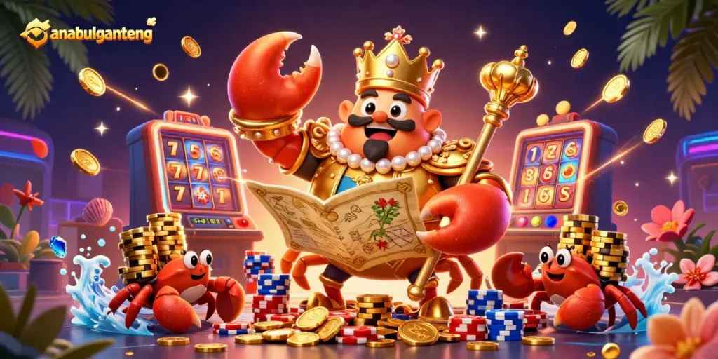 Menangkan permainan dengan slot anabulganteng yang berwarna-warni dan elemen kasino menarik.