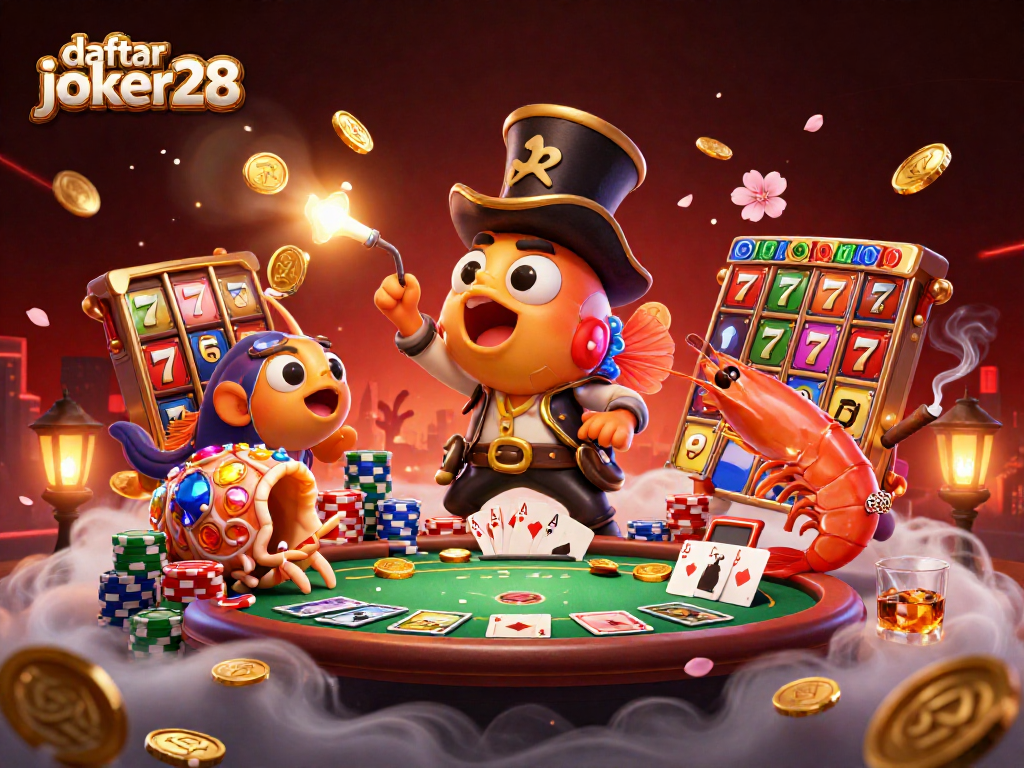 Menangkan jackpot dan nikmati permainan slot terpercaya dengan daftar joker28 dari Joker28.