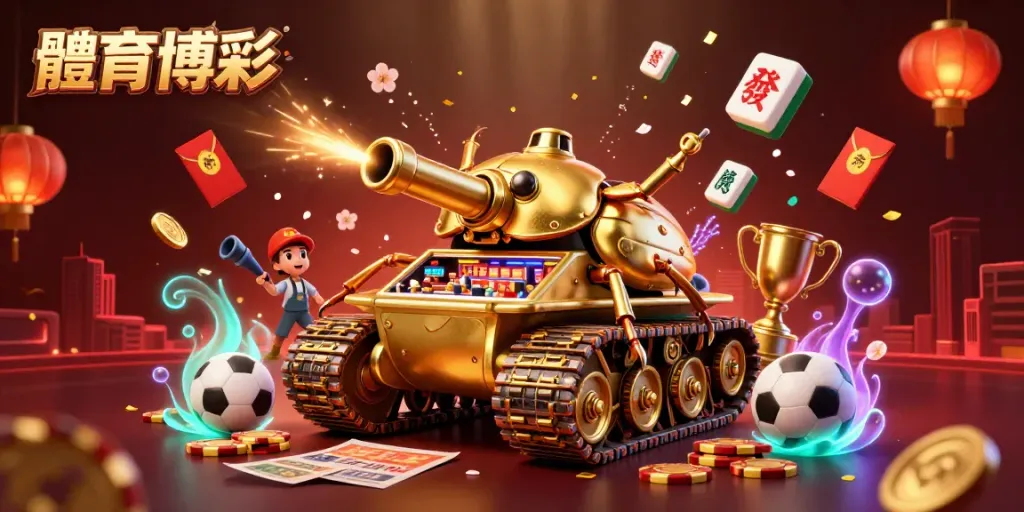 Experience exciting 體育博彩 action in a vibrant casino scene filled with sports-themed elements and energy.