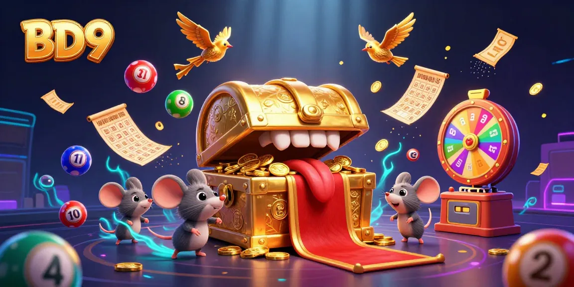 Experience the thrilling gaming adventure at BD9 with exciting lottery games and vibrant treasures.