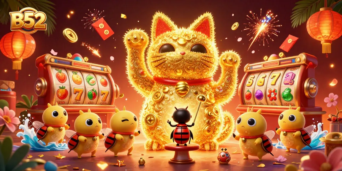 Experience the thrill of B52 casino magic with lively symbols and vibrant scenes.