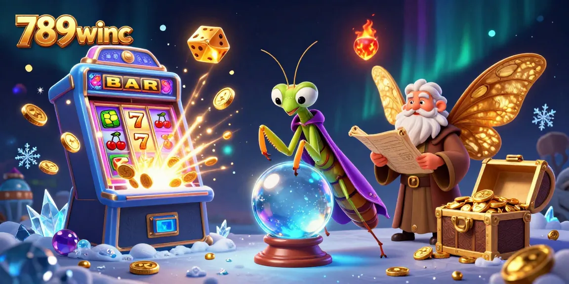 Discover 789winc's exciting world of slots and jackpots, featuring lively 3D illustrations.